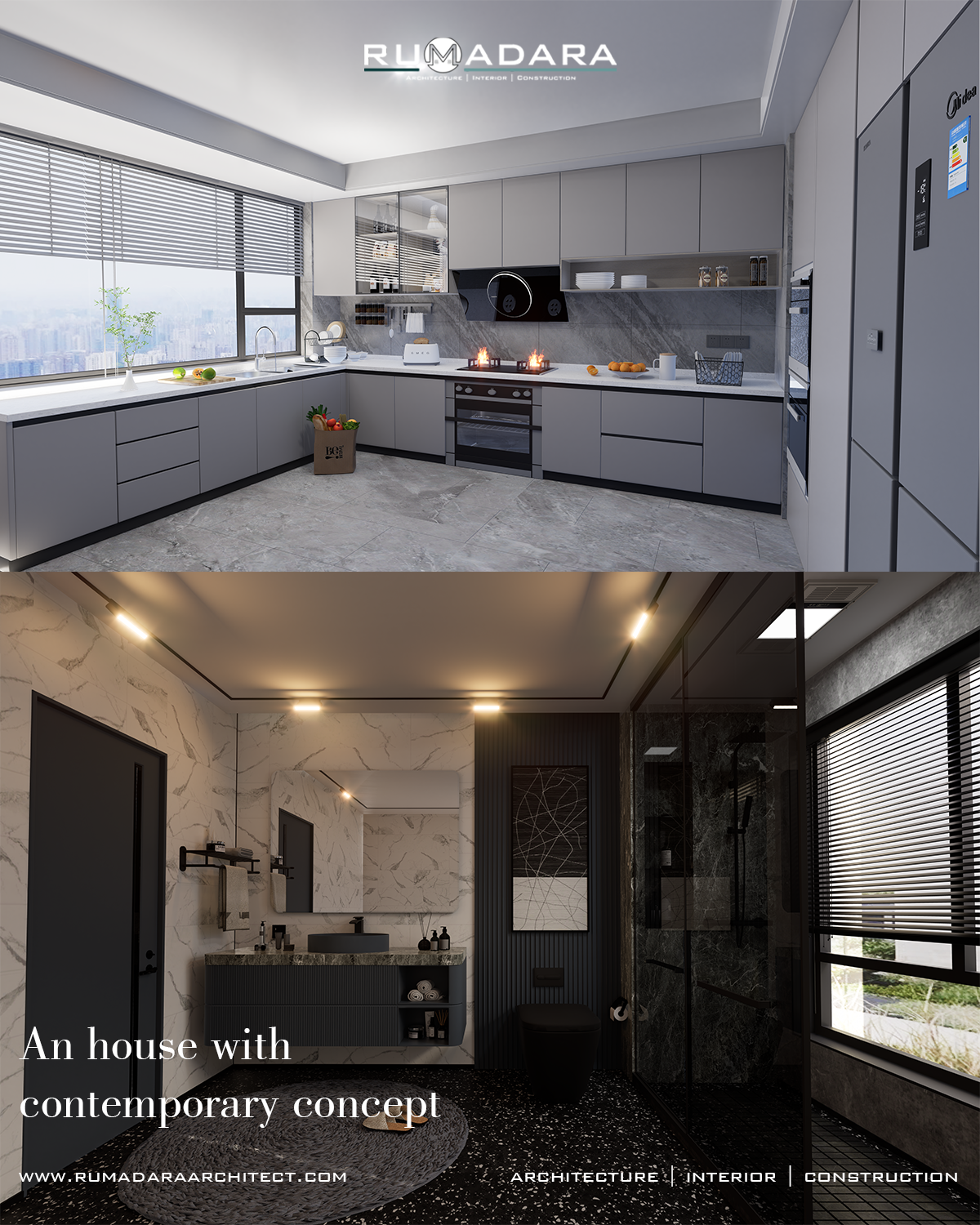 INTERIOR KONSEP MODERN FUTURISTIK